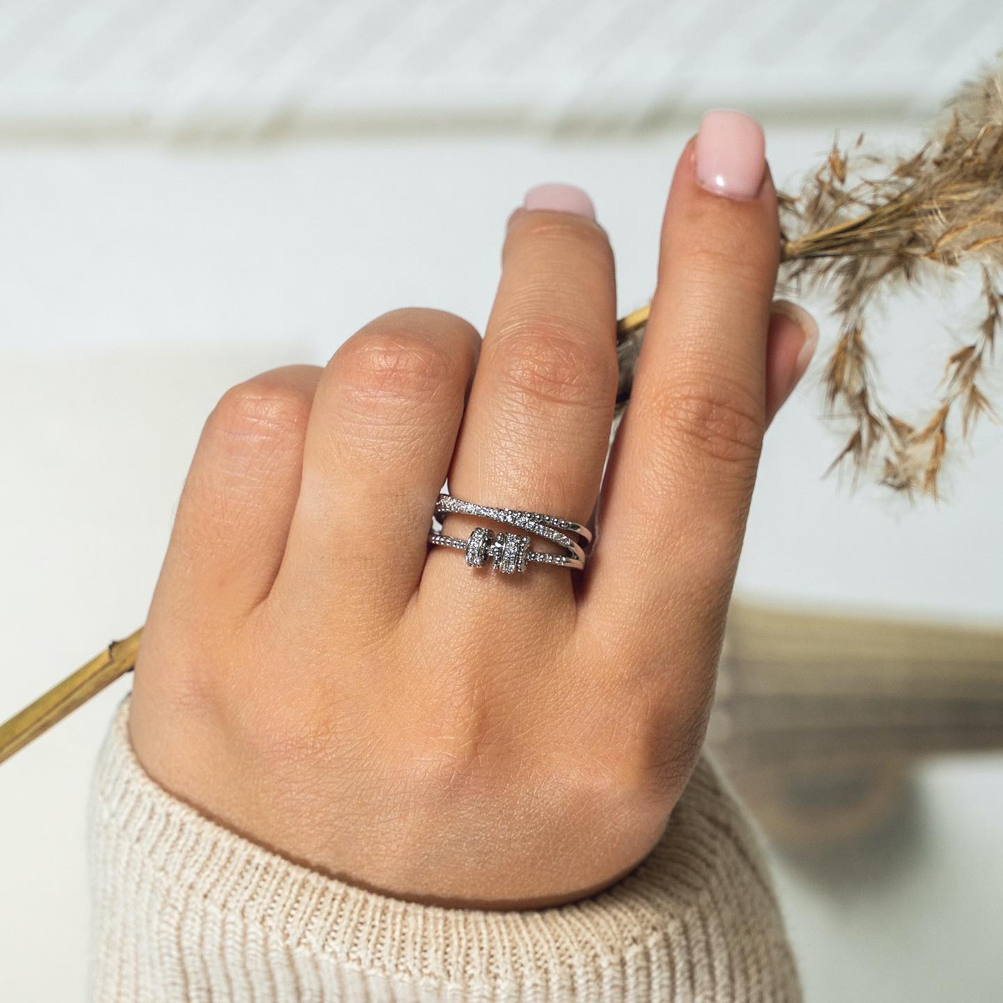 À MA FILLE - BAGUE ANTI-STRESS