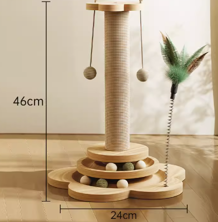 CAT SCRATCHING POST