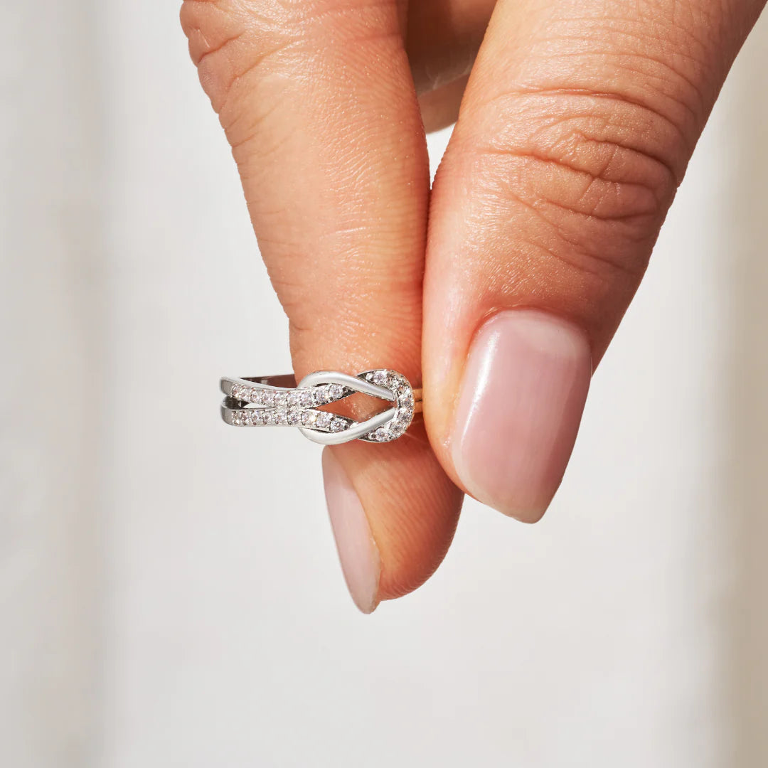 MÈRE FILLE - BAGUE NOEUD