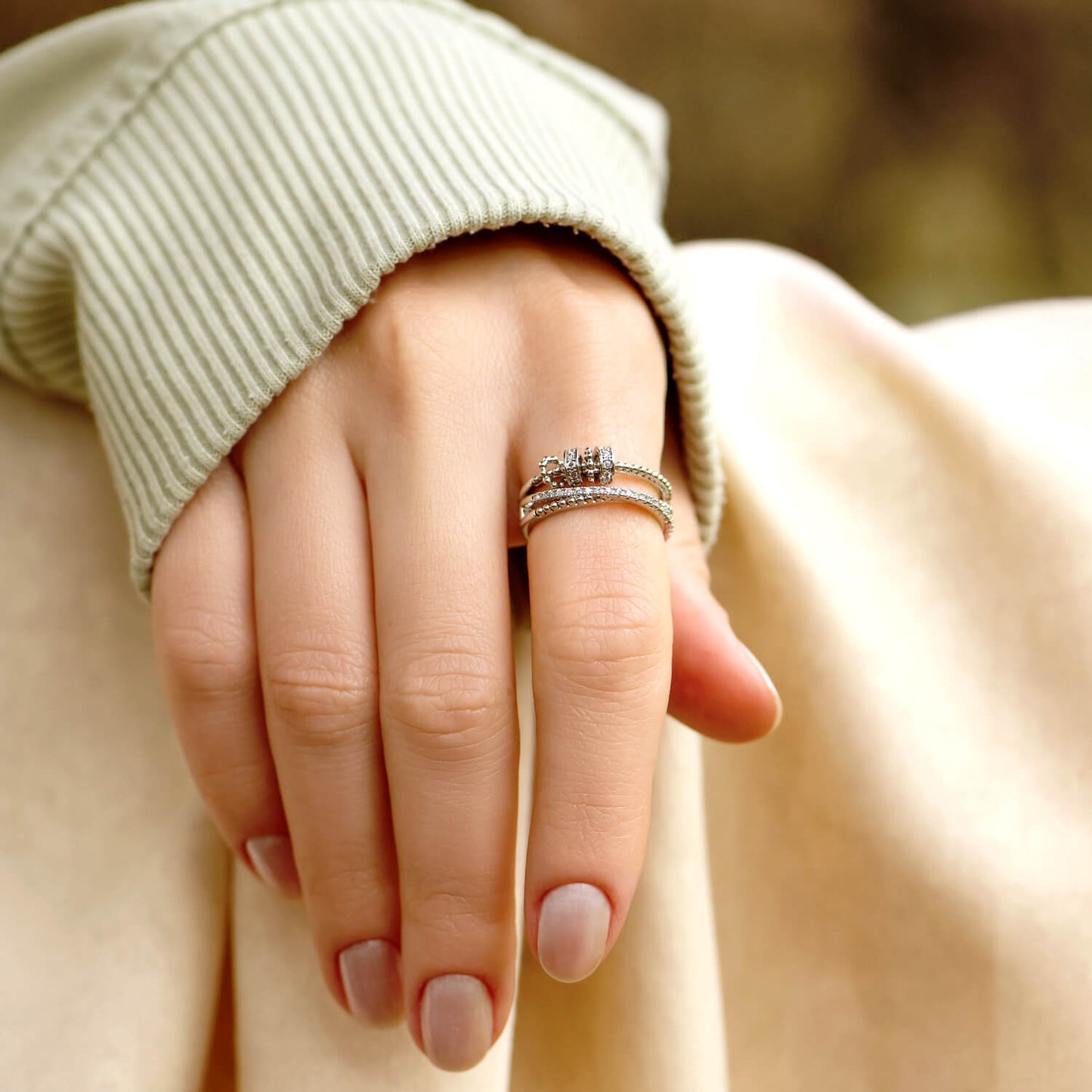 À MA FILLE - BAGUE ANTI-STRESS