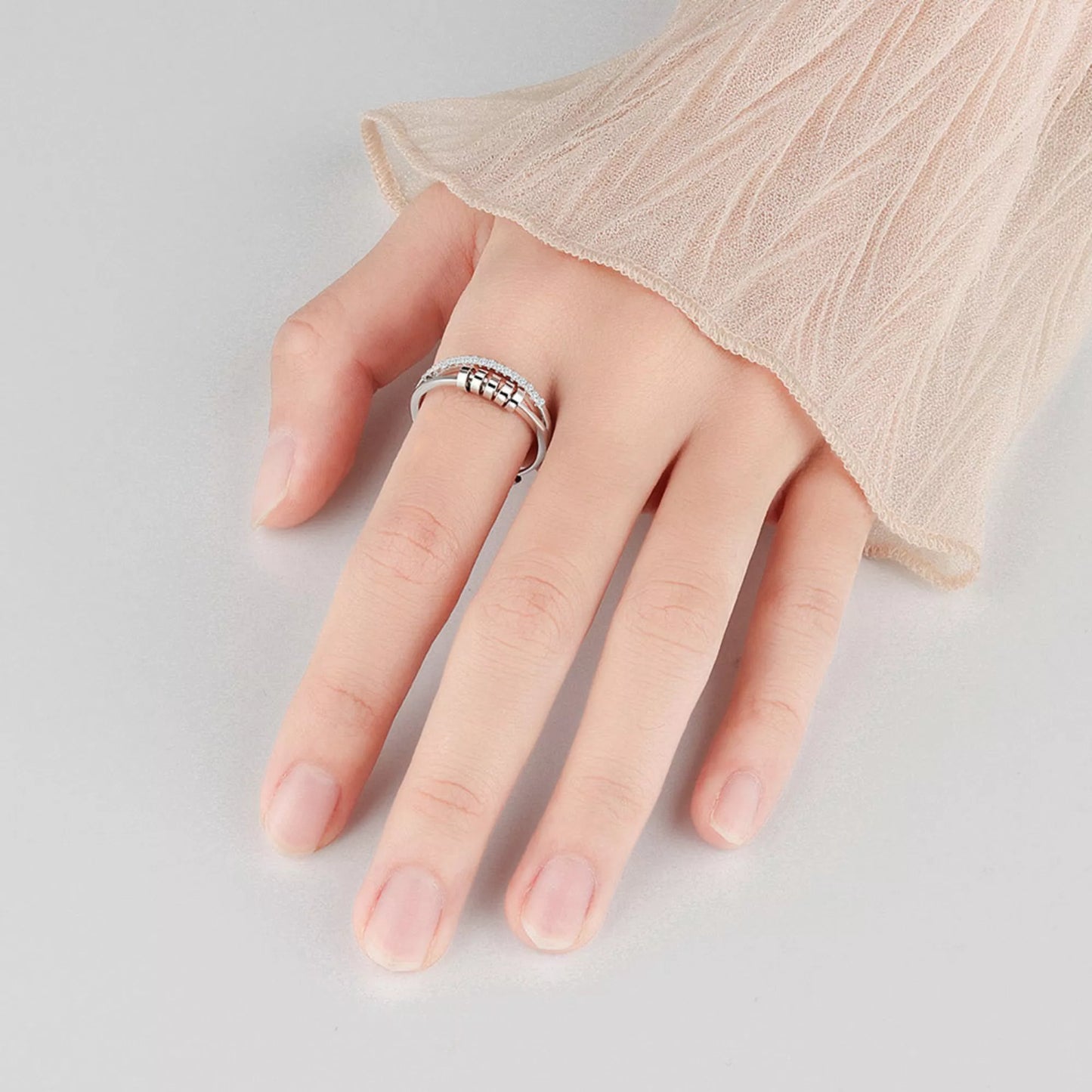 BAGUE ANTI-STRESS À PERLES