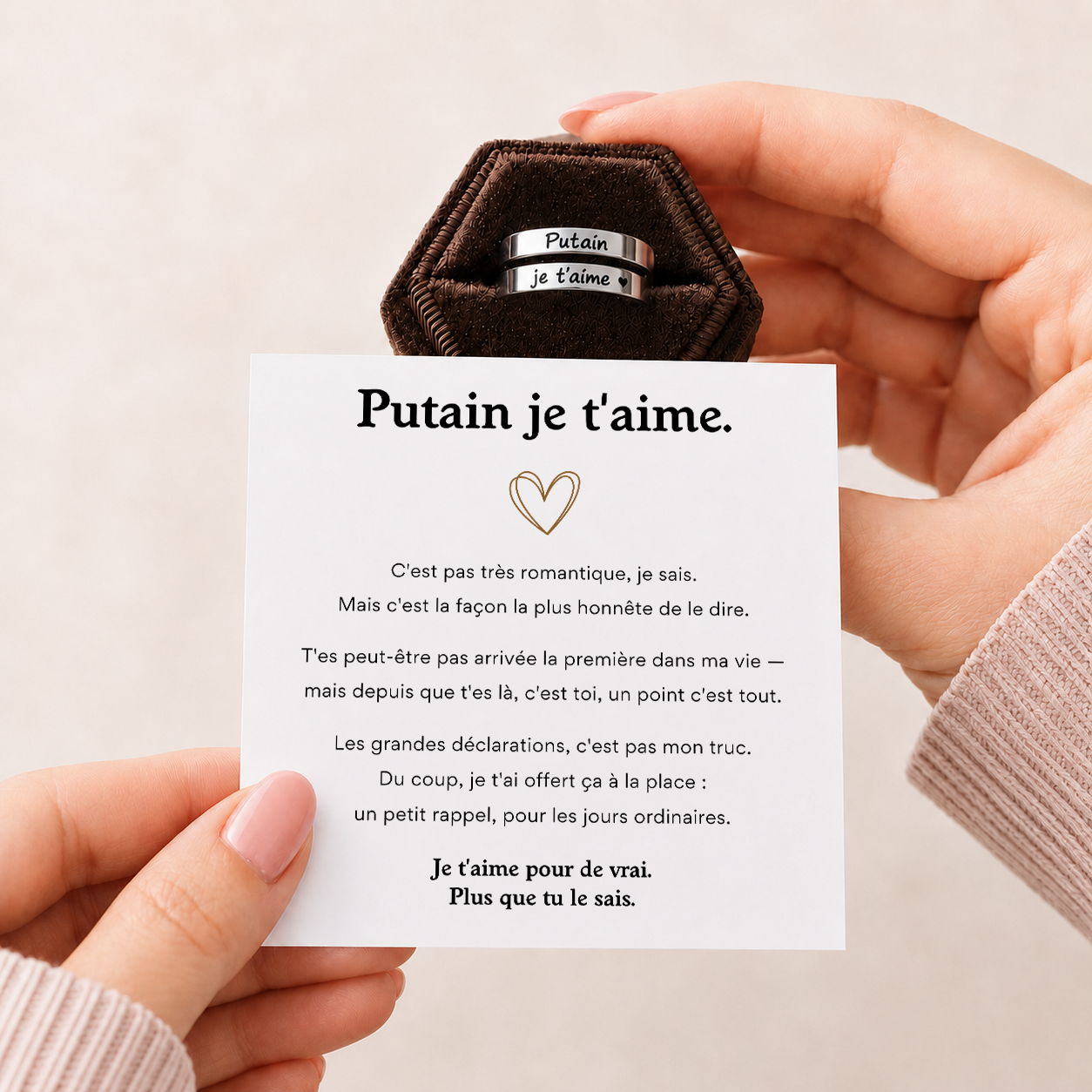 BAGUE PUTAIN, JE T'AIME ♥