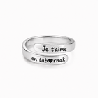 BAGUE JE T'AIME EN TAB♥RNAK