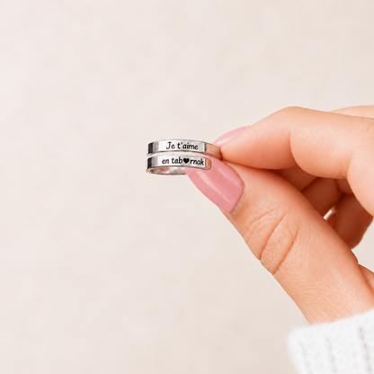 BAGUE JE T'AIME EN TAB♥RNAK