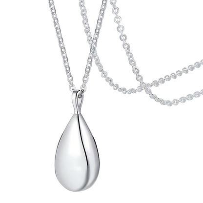 COLLIER URNE "GOUTTE" POUR CENDRES