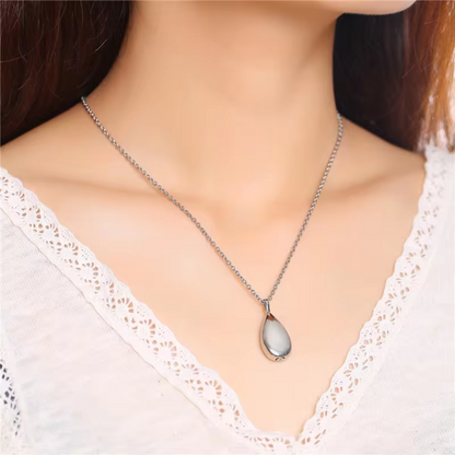 COLLIER URNE "GOUTTE" POUR CENDRES