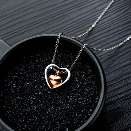 COLLIER URNE "COEUR" POUR CENDRES