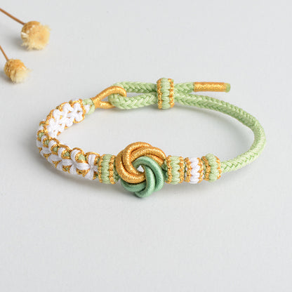 À MA PETITE-FILLE - BRACELET NŒUD FLORAL