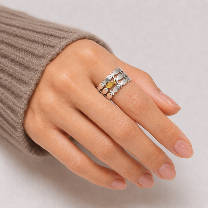 BAGUE À CONTRE COURANT - SUIS TON PROPRE CHEMIN