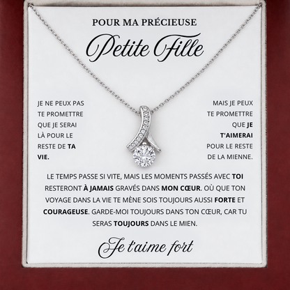 À MA PETITE-FILLE - COLLIER RUBAN POUR ELLE
