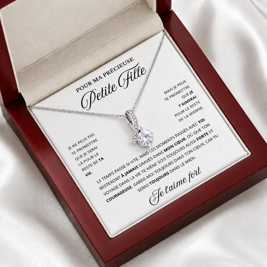 À MA PETITE-FILLE - COLLIER RUBAN POUR ELLE