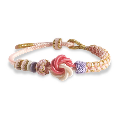 À MA PETITE-FILLE - BRACELET NŒUD FLORAL