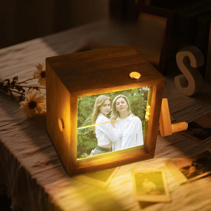 VISIONNEUSE DE PHOTOS PERSONNALISÉE AVEC LUMIÈRE