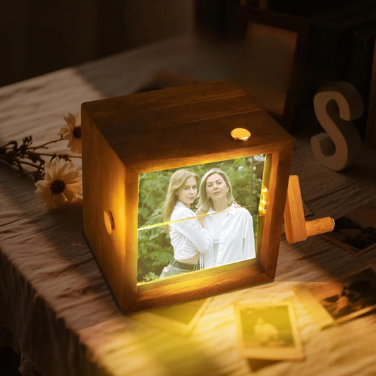 VISIONNEUSE DE PHOTOS PERSONNALISÉE AVEC LUMIÈRE