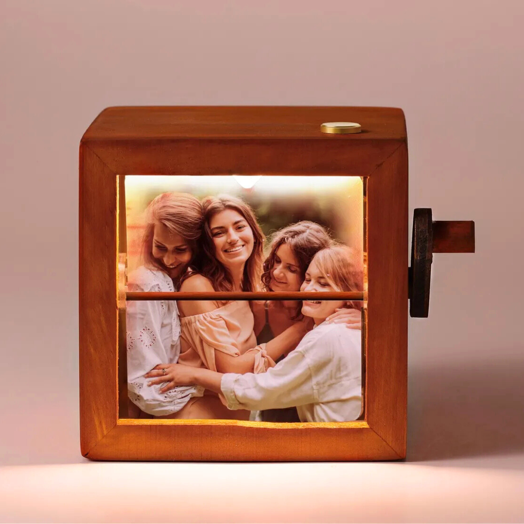 VISIONNEUSE DE PHOTOS PERSONNALISÉE AVEC LUMIÈRE