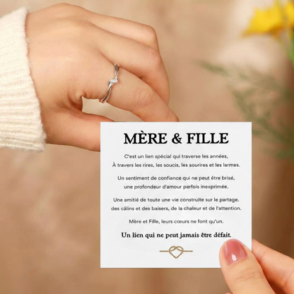 MÈRE FILLE - BAGUE D'ÉTERNITÉ