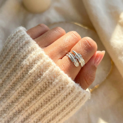 BAGUE PLUME D'UN ANGE