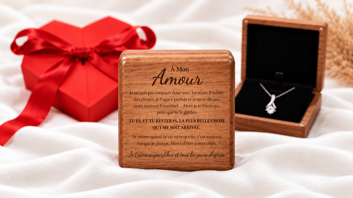 Ensemble cadeau À Mon Amour