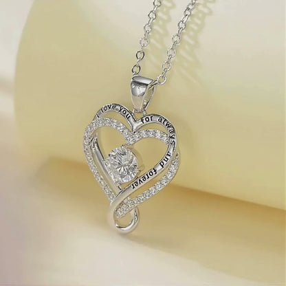 À MA FEMME - COLLIER COEUR "I LOVE YOU"