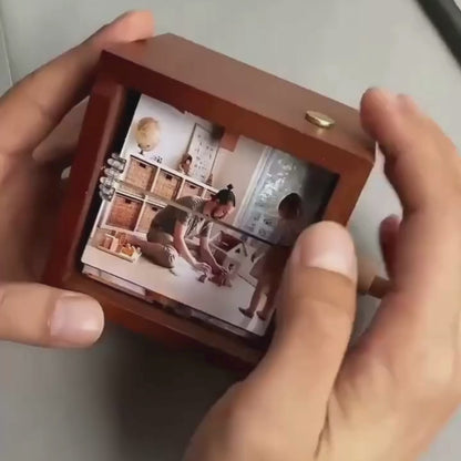 VISIONNEUSE DE PHOTOS PERSONNALISÉE AVEC LUMIÈRE