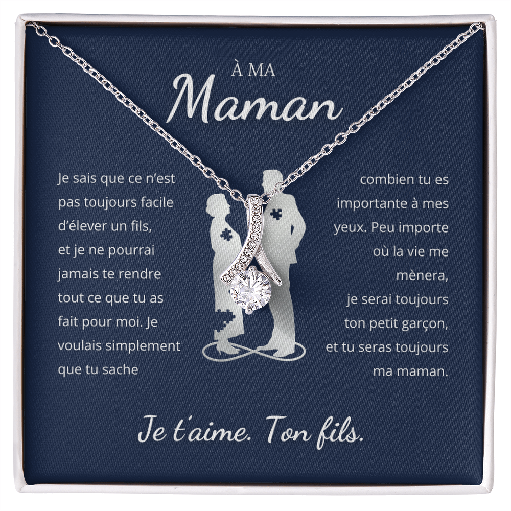 À MA MÈRE - COLLIER RUBAN POUR ELLE
