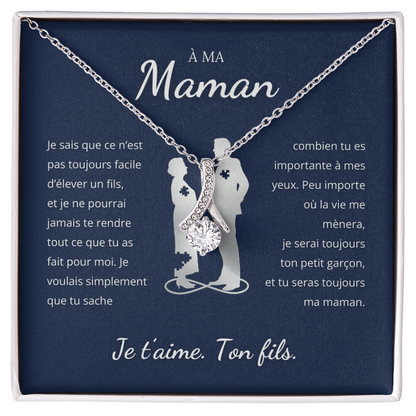 À MA MÈRE - COLLIER RUBAN POUR ELLE