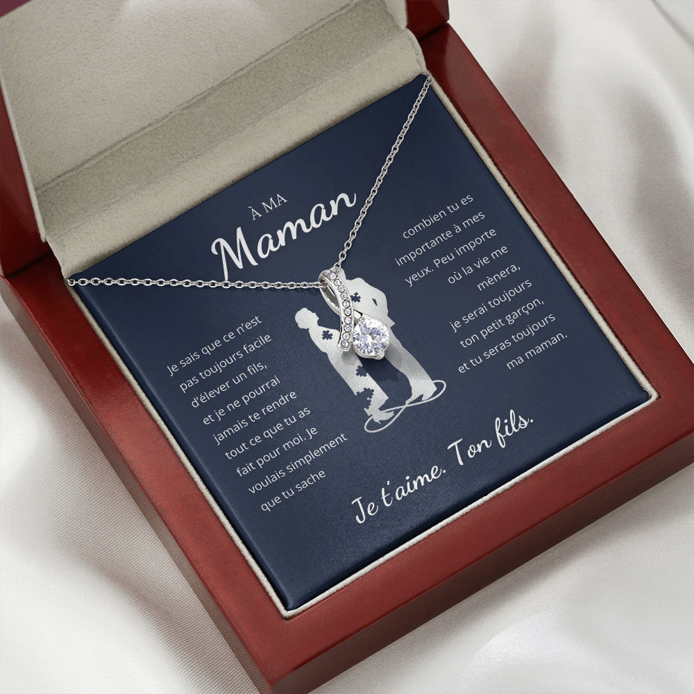 À MA MÈRE - COLLIER RUBAN POUR ELLE