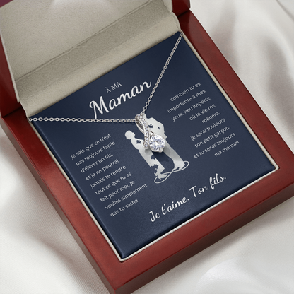 À MA MÈRE - COLLIER RUBAN POUR ELLE
