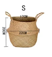 WOOVEN SEAGRASS BASKET